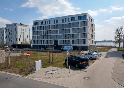 Vollwärmeschutz an einer Immobilie in Schwerin